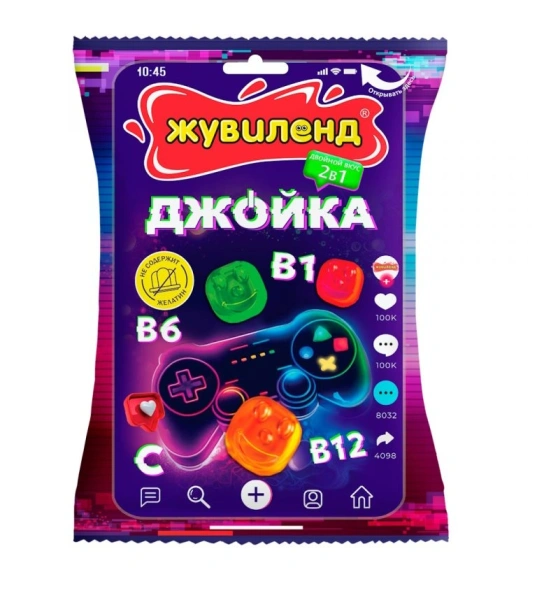 «Жувиленд» Джойка», 85г