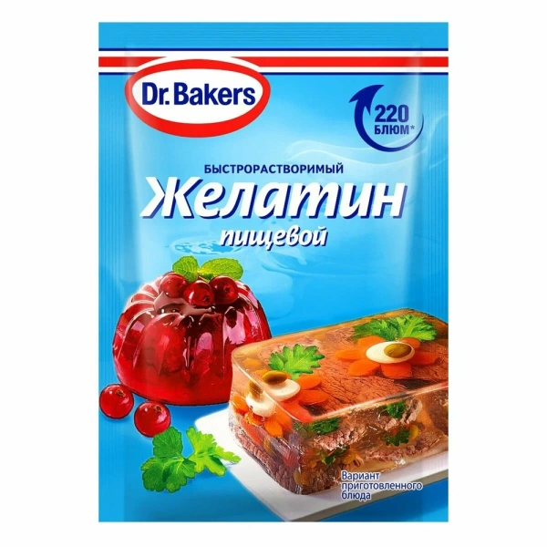 DR.BAKERS Желатин пищ.10г