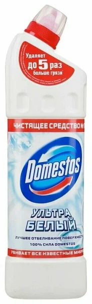 Средство Domestos Ультрабелое чистящее для унитаза, 750мл